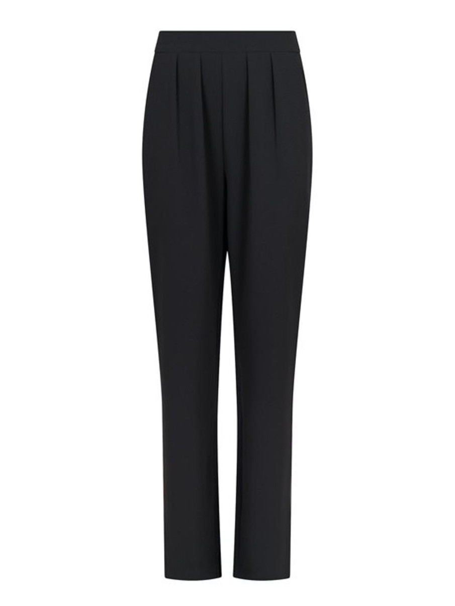 Bukser Neo Noir | Neo Noir - Lotan Crepe Pants - Sort