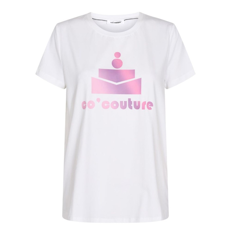 T-Shirt Co Couture | Co' Couture - Fade Print Tee - Pink