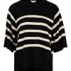 Strik Object | Object - Ester 2/4 Knit Pullover - Sort