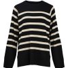 Strik Object | Object - Ester Ls Strik Bluse - Sort