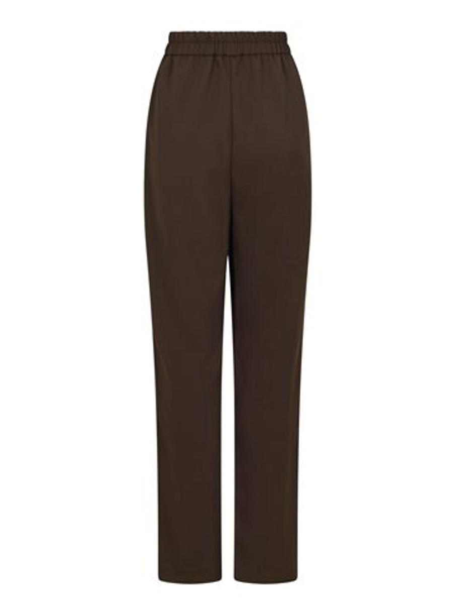 Bukser Copenhagenshoes | Neo Noir - Lotan Crepe Pants - Brun