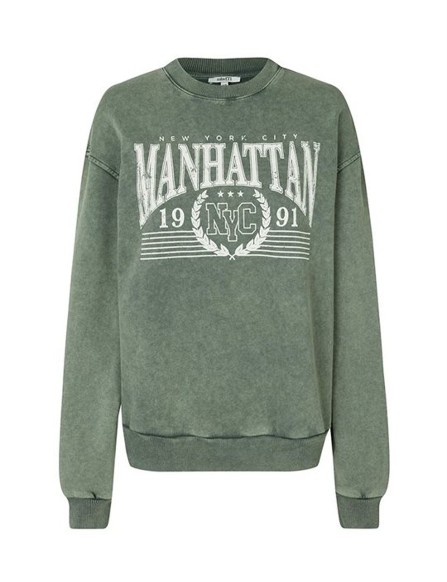 Sweatshirt Object | Mbym - Manhattan Sweatshirt - Agave Green