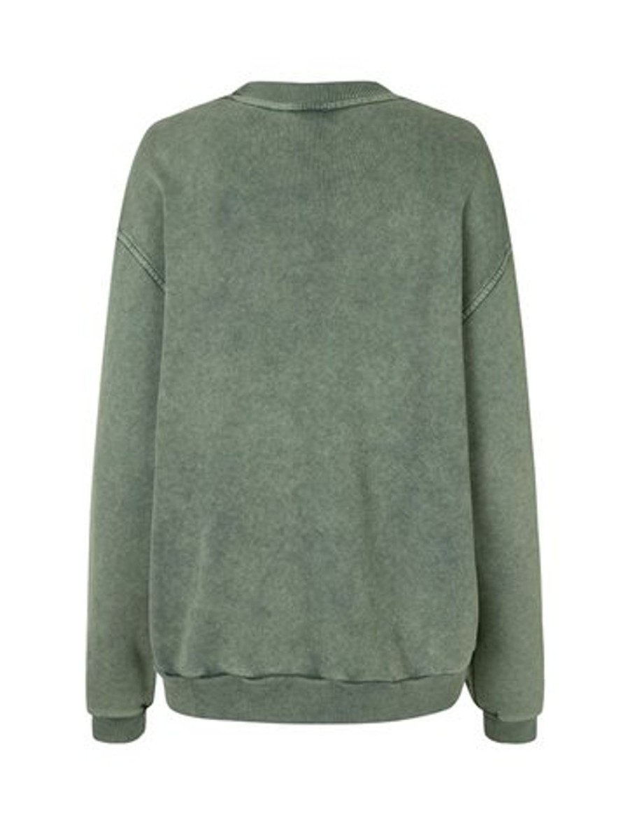 Sweatshirt Object | Mbym - Manhattan Sweatshirt - Agave Green