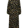 Jumpsuit Y.A.S | Y.A.S - Citri 3/4 Midi Shirt Dress - Sort