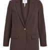 Blazer Object | Object - Sigrid Ls Blazer Noos - Brun