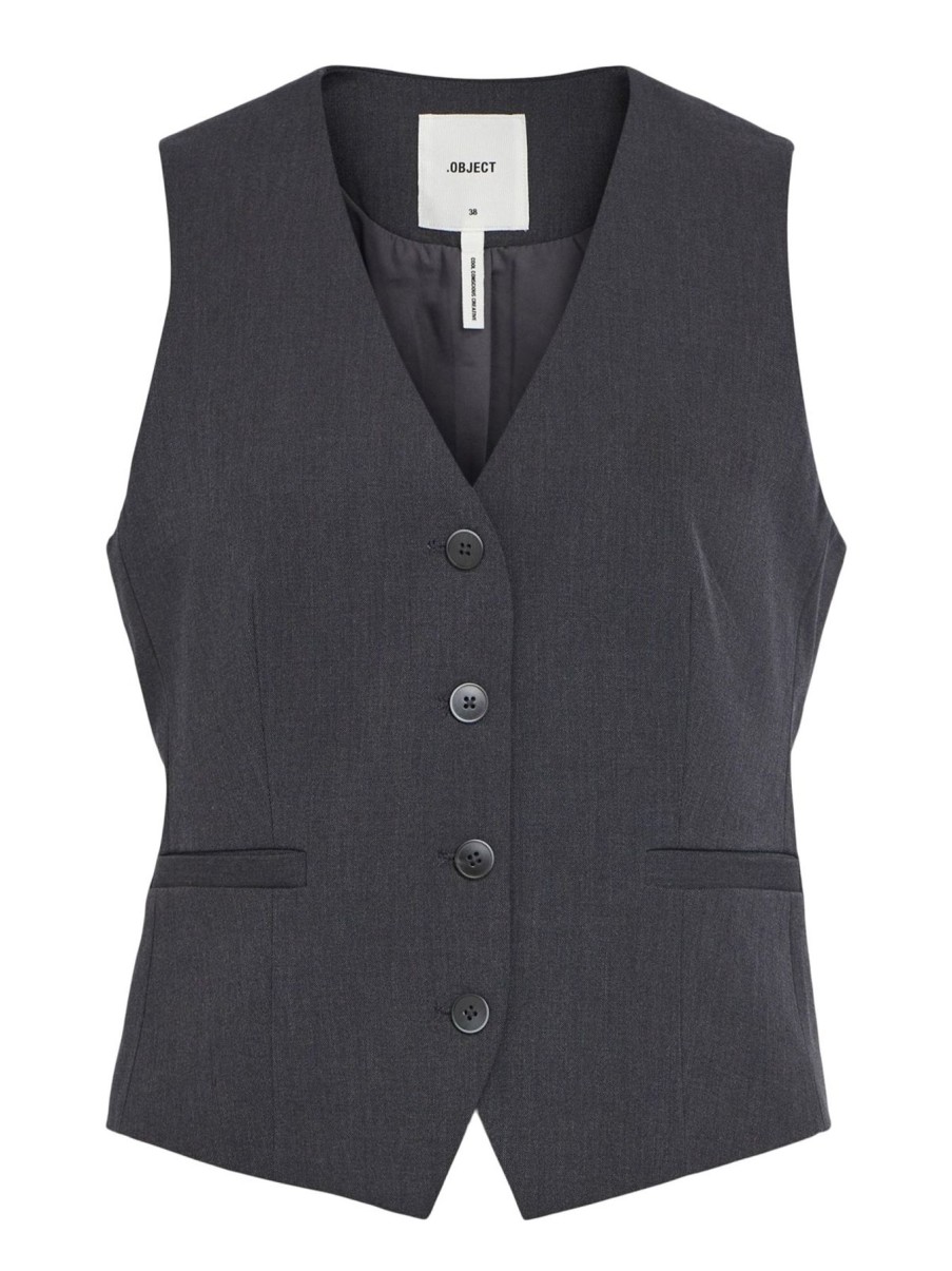 Veste Copenhagenshoes | Object - Ida Waistcoat - Morkegra