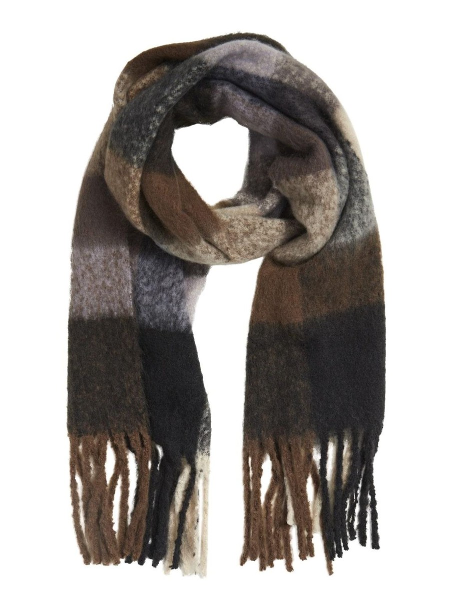 Overtoj Object | Object - Mitta Check Scarf - Brun