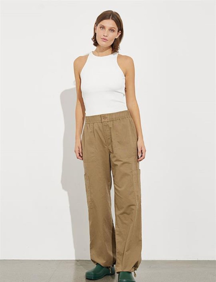 Bukser Object | Global Funk - Lana Li Pant - Taupe