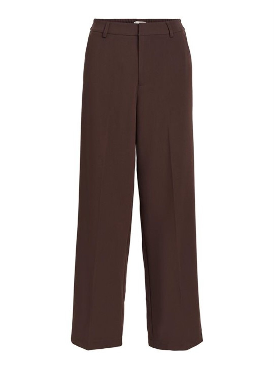 Bukser Object | Object - Sigrid Hw Casual Pant - Brun