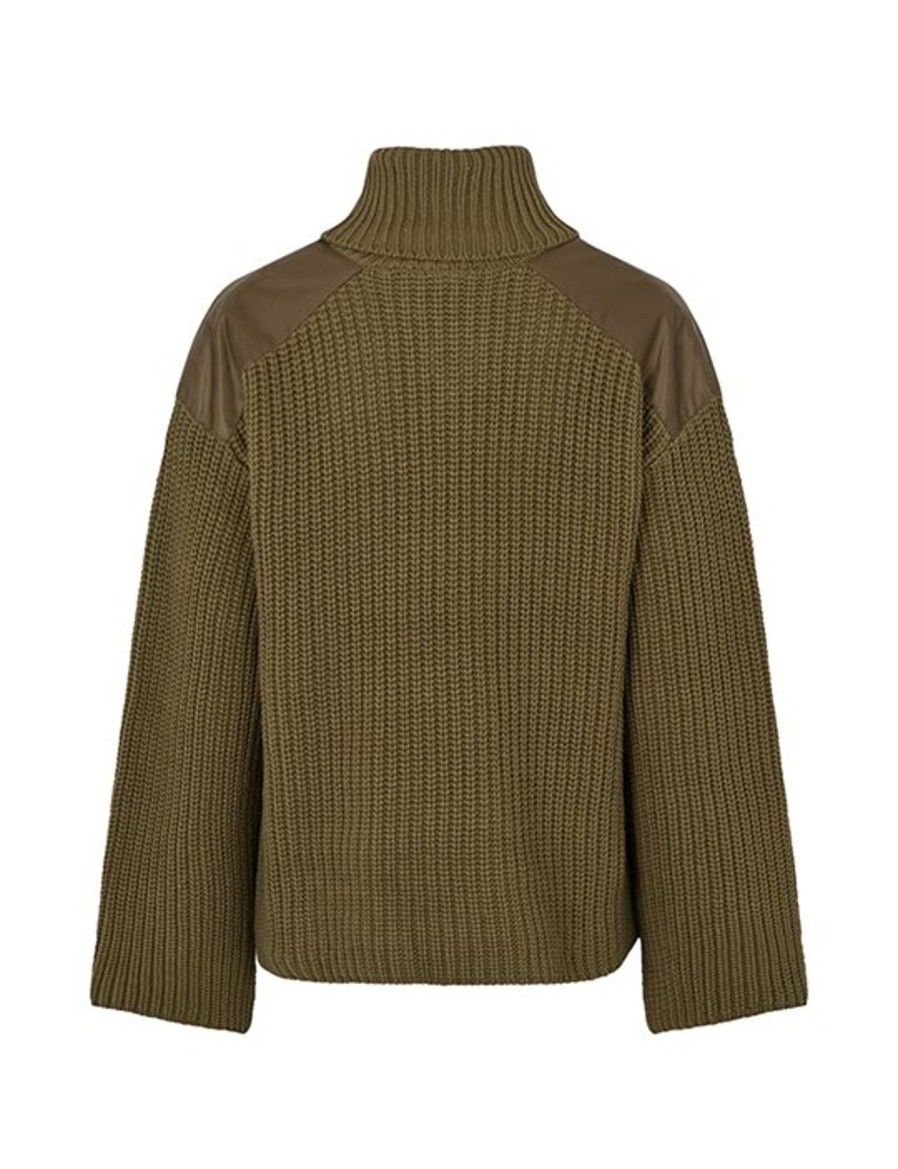 Strik MbyM | Mbym - Pirina Knit - Military Olive