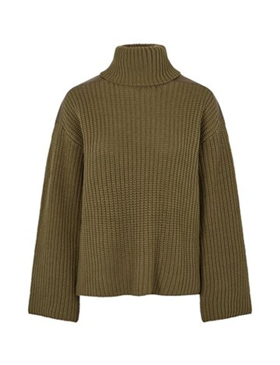 Strik MbyM | Mbym - Pirina Knit - Military Olive