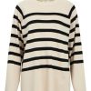 Strik Object | Object - Ester Ls Strik Bluse - Sand