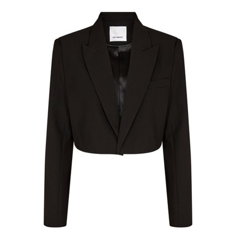 Blazer Co Couture | Co' Couture - Vola Crop Blazer - Sort