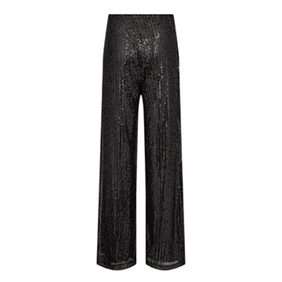 Bukser Copenhagenshoes | Co' Couture - Sage Sequin Pant - Gun Metal