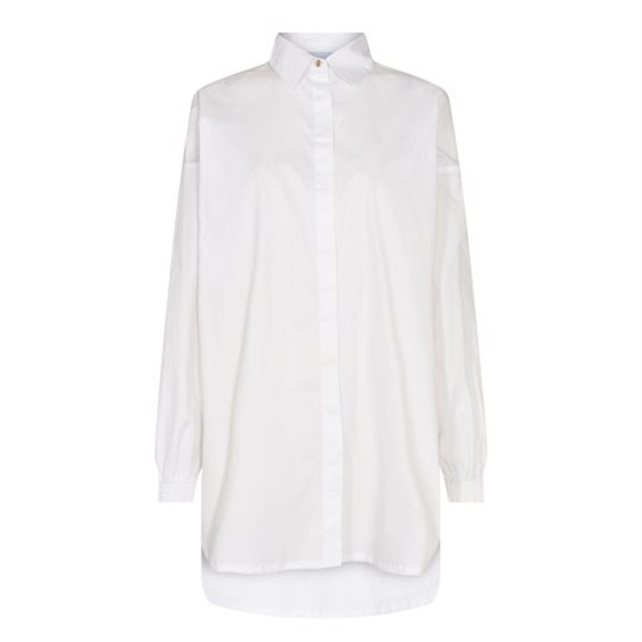 Skjorter GOSSIA | Liberte - Sussi Ls Long Shirt - Hvid