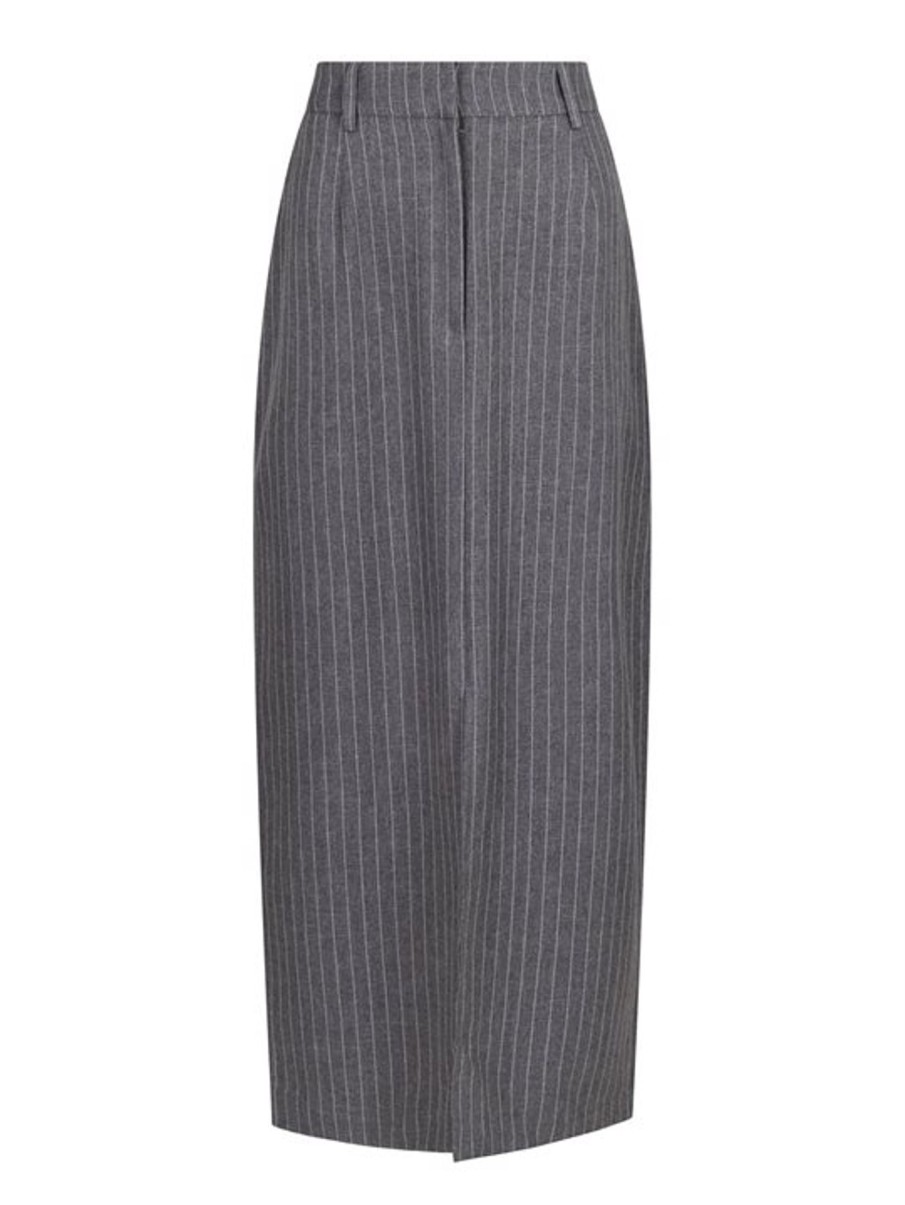 Nederdele Decoy | Neo Noir - Leland Pinstripe Skirt - Gra