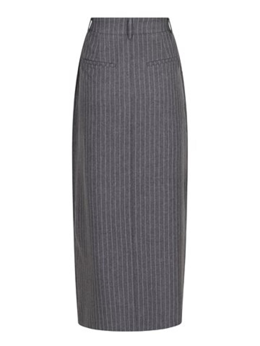 Nederdele Decoy | Neo Noir - Leland Pinstripe Skirt - Gra