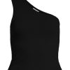 Toppe Object | Object - Luca Sl One Shoulder Top - Sort