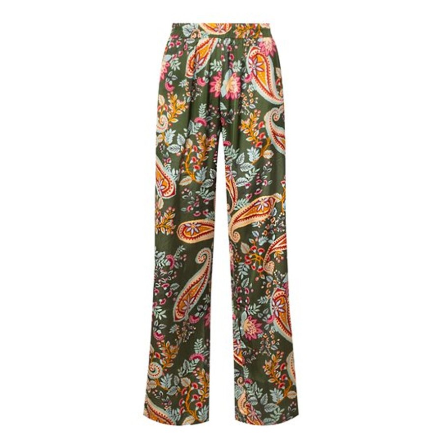 Bukser Liberté essentiel | Liberte - Mida Pants - Bottlegreen Paisley