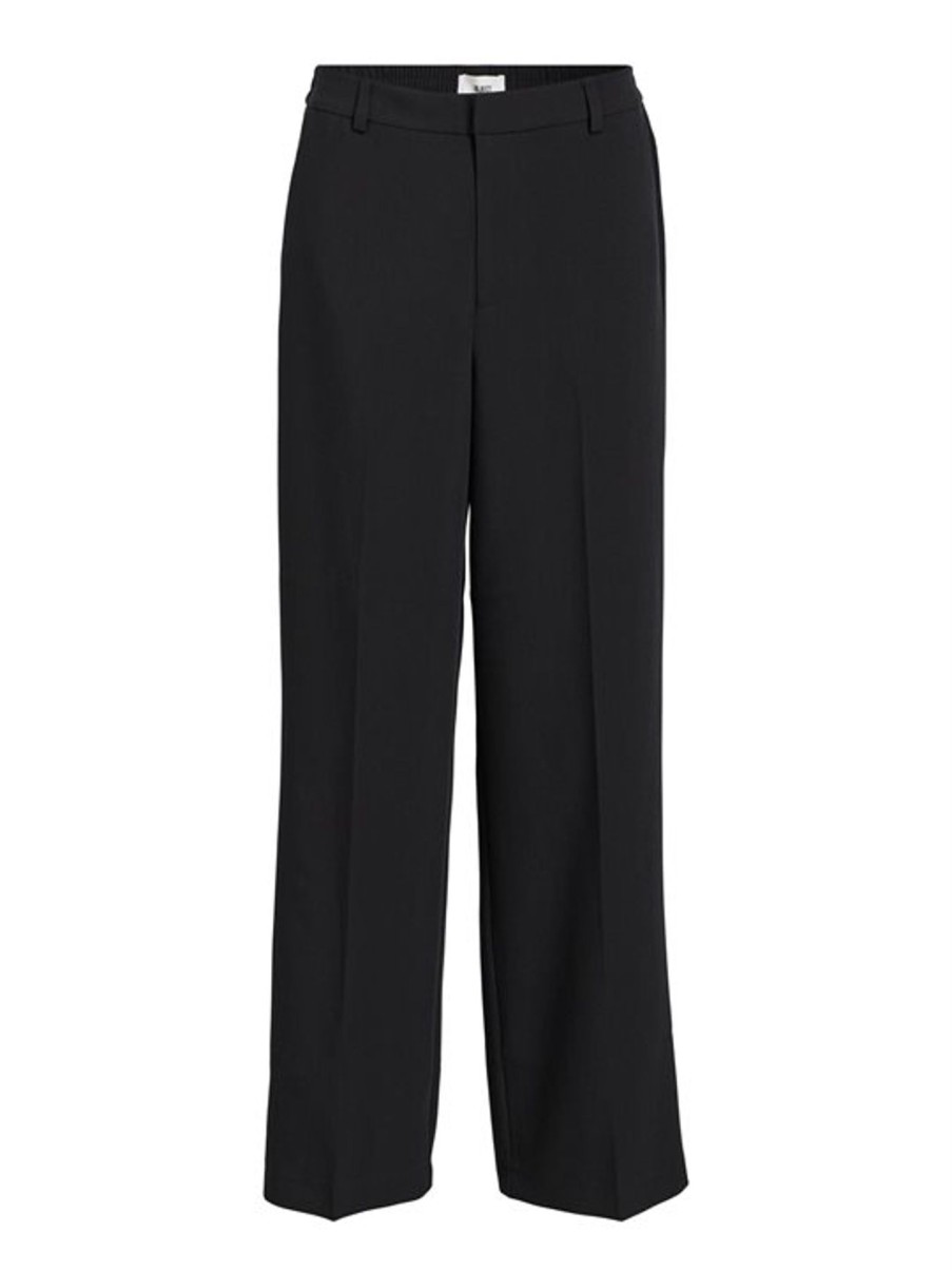 Bukser Object | Object - Sigrid Hw Casual Pant - Black