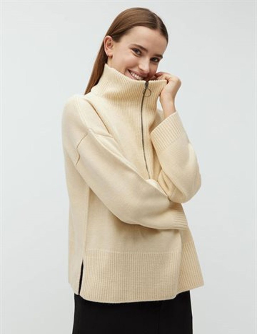 Strik MbyM | Mbym - Fleta Knit - Creme