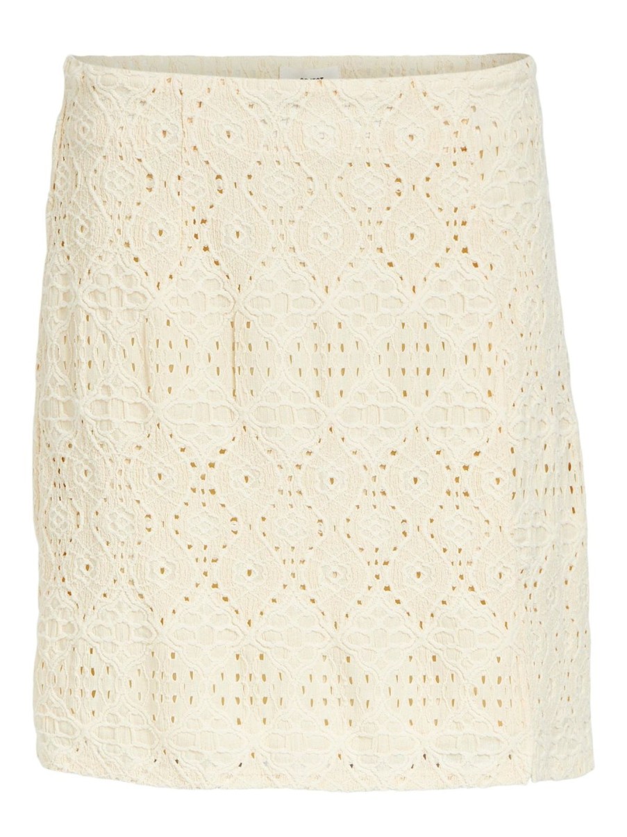 Nederdele Copenhagenshoes | Object - Feodora Mw Lisa Mini Skirt - Sandshell