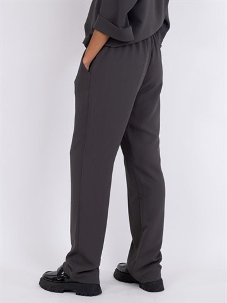 Bukser Neo Noir | Neo Noir - Lotan Crepe Pants - Gra