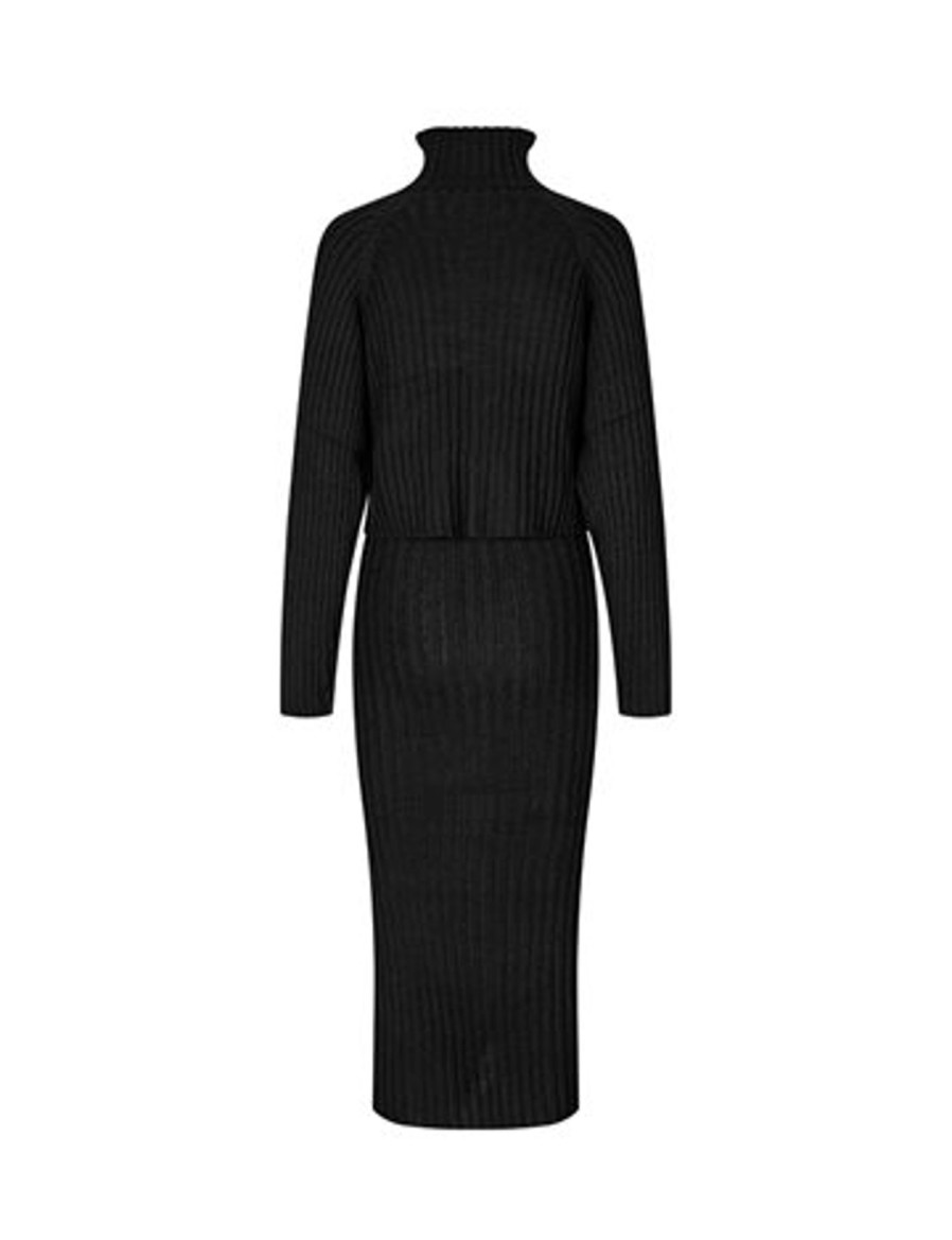 Jumpsuit Copenhagenshoes | Mbym - Antero Knit Dress - Sort