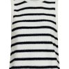 Toppe Neo Noir | Neo Noir - Chira Boucle Knit Stripe Top - Black Striped