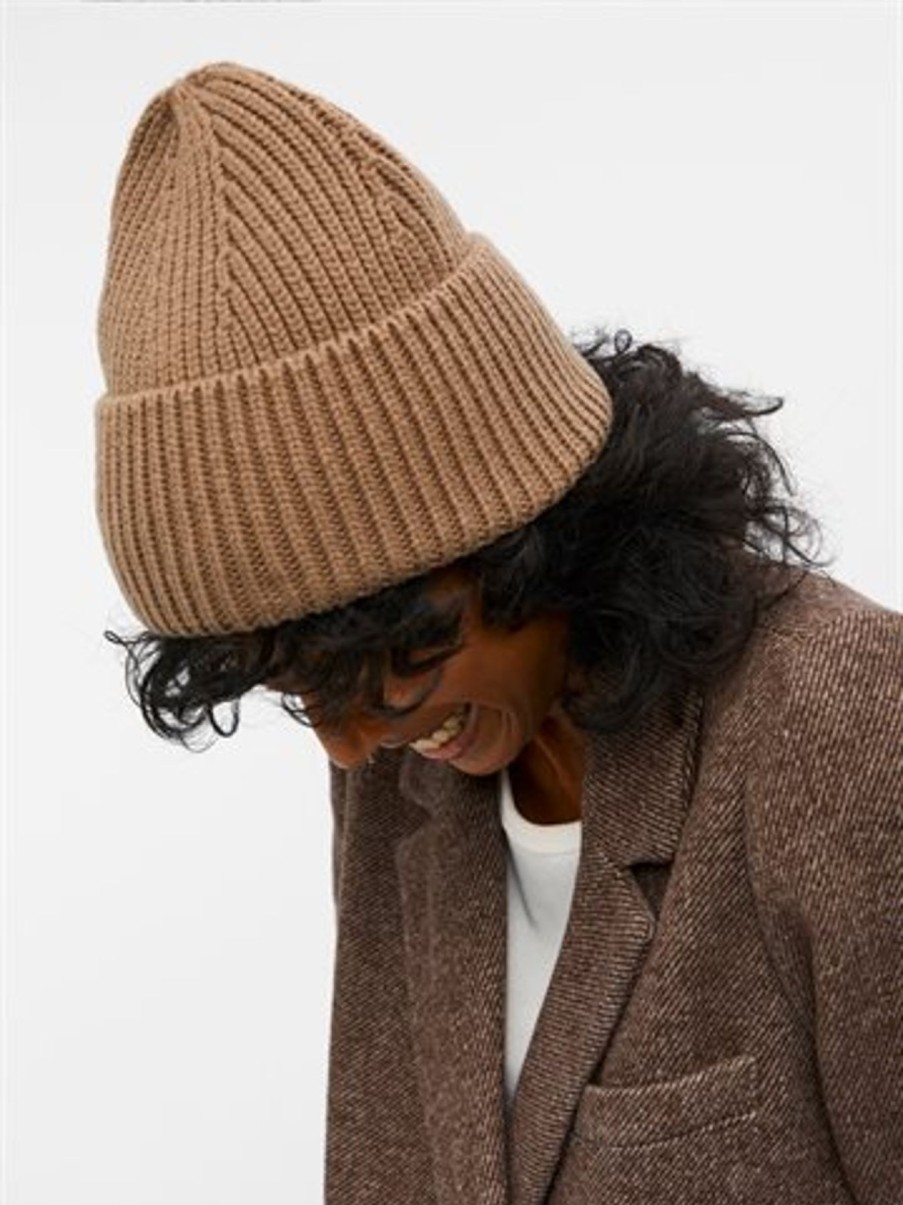 Overtoj Moves | Object - Gitte Knit Beanie - Fossil