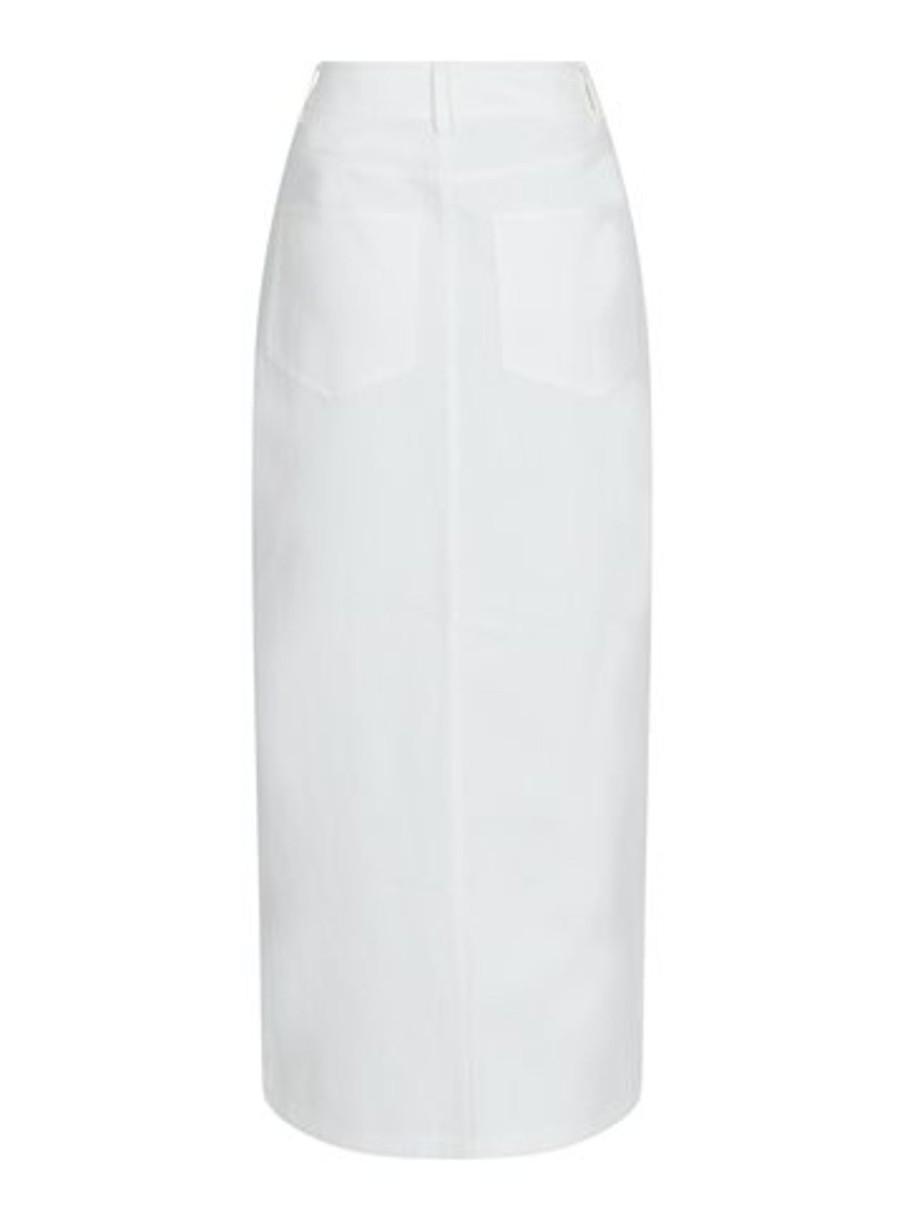 Nederdele Co Couture | Neo Noir - Frankie Denim Skirt - Off White