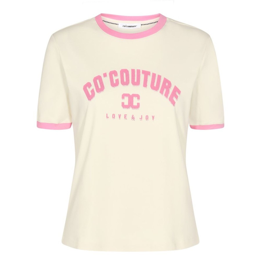 T-Shirt Co Couture | Co' Couture - Edge Tee - Off White