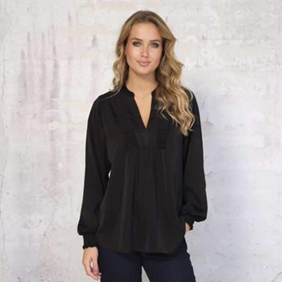 Bluser Prepair | Prepair - Alicia Blouse - Sort